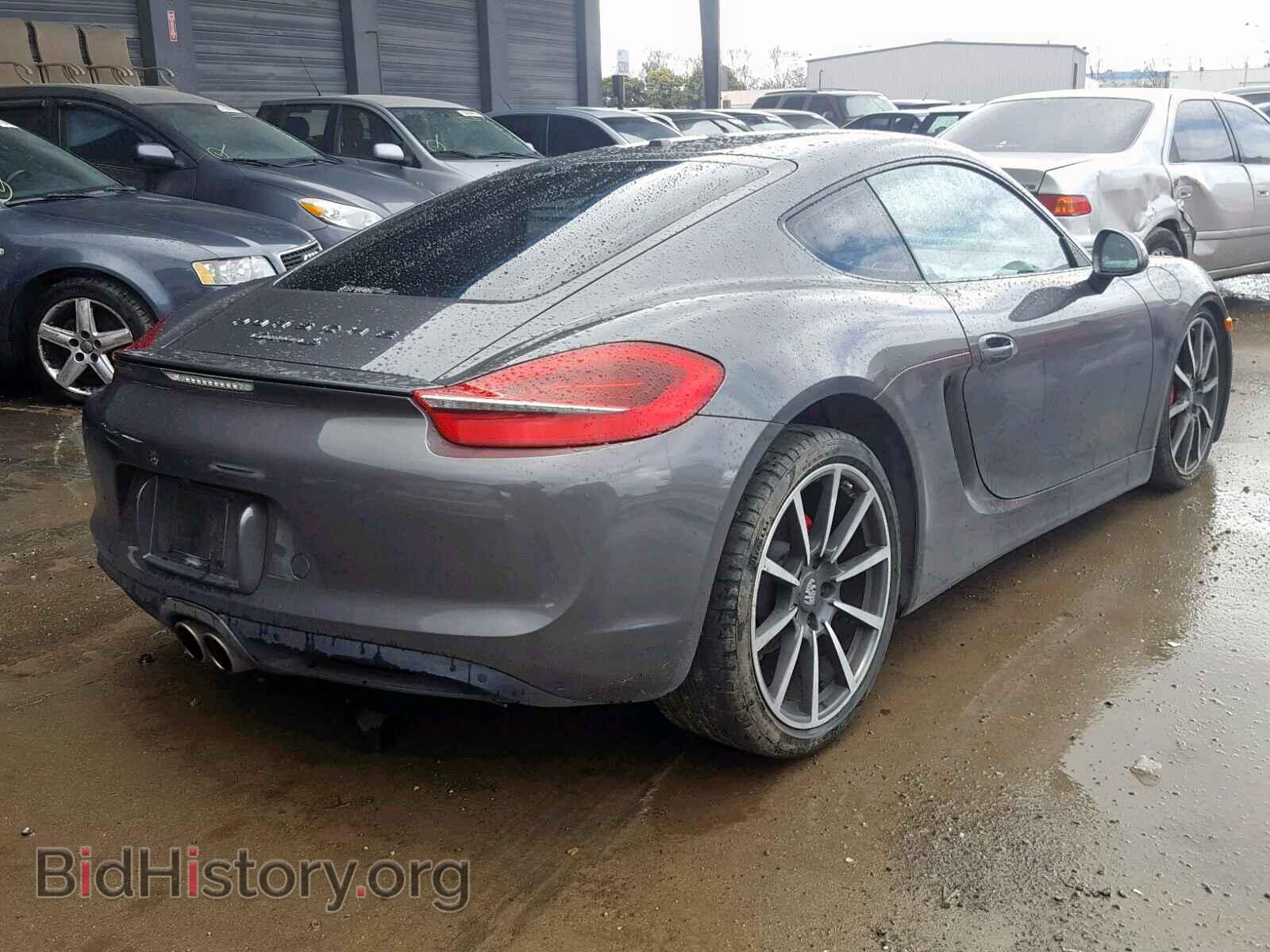 2015 PORSCHE CAYMAN - VIN: WP0AB2A84FK181308 - Фото 4