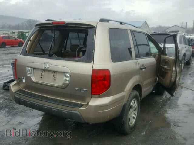 2005 HONDA PILOT - VIN: 5FNYF18515B033668 - Фото 4