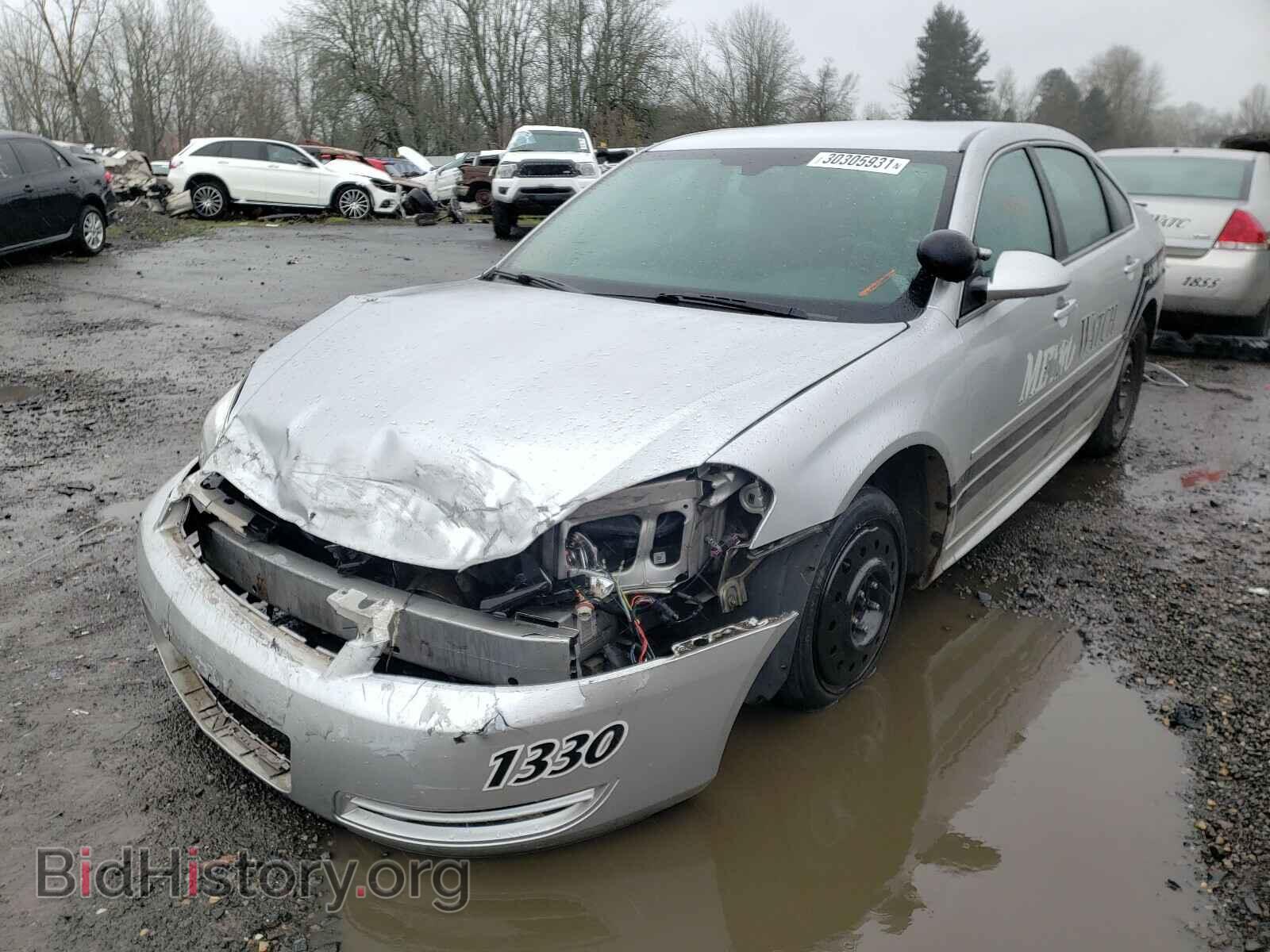 2012 CHEVROLET IMPALA - VIN: 2G1WF5E39C1209330 - Фото 2