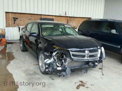 2011 Dodge AVENGER Avenger LU, black — VIN 1B3BD2FG2BN534721, Copart
