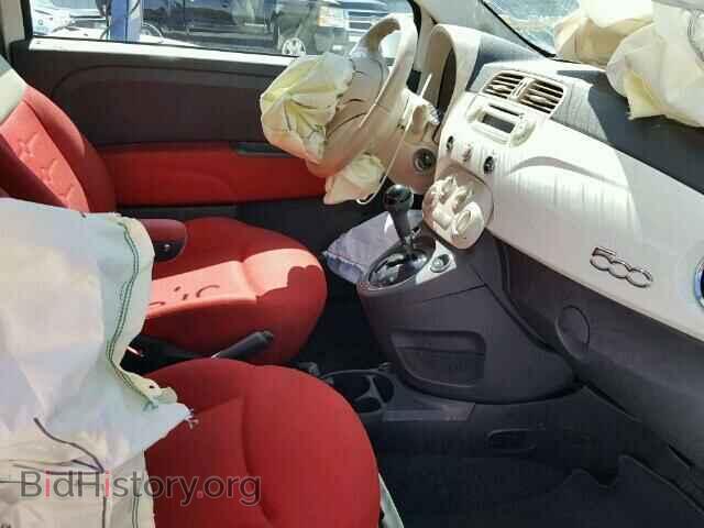 2012 FIAT 500 - VIN: 3C3CFFAR1CT370820 - Фото 5