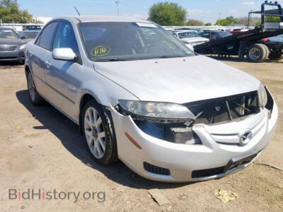 2006 Mazda 6 6 I, серебристый — VIN 1YVHP80CX65M00614, Copart