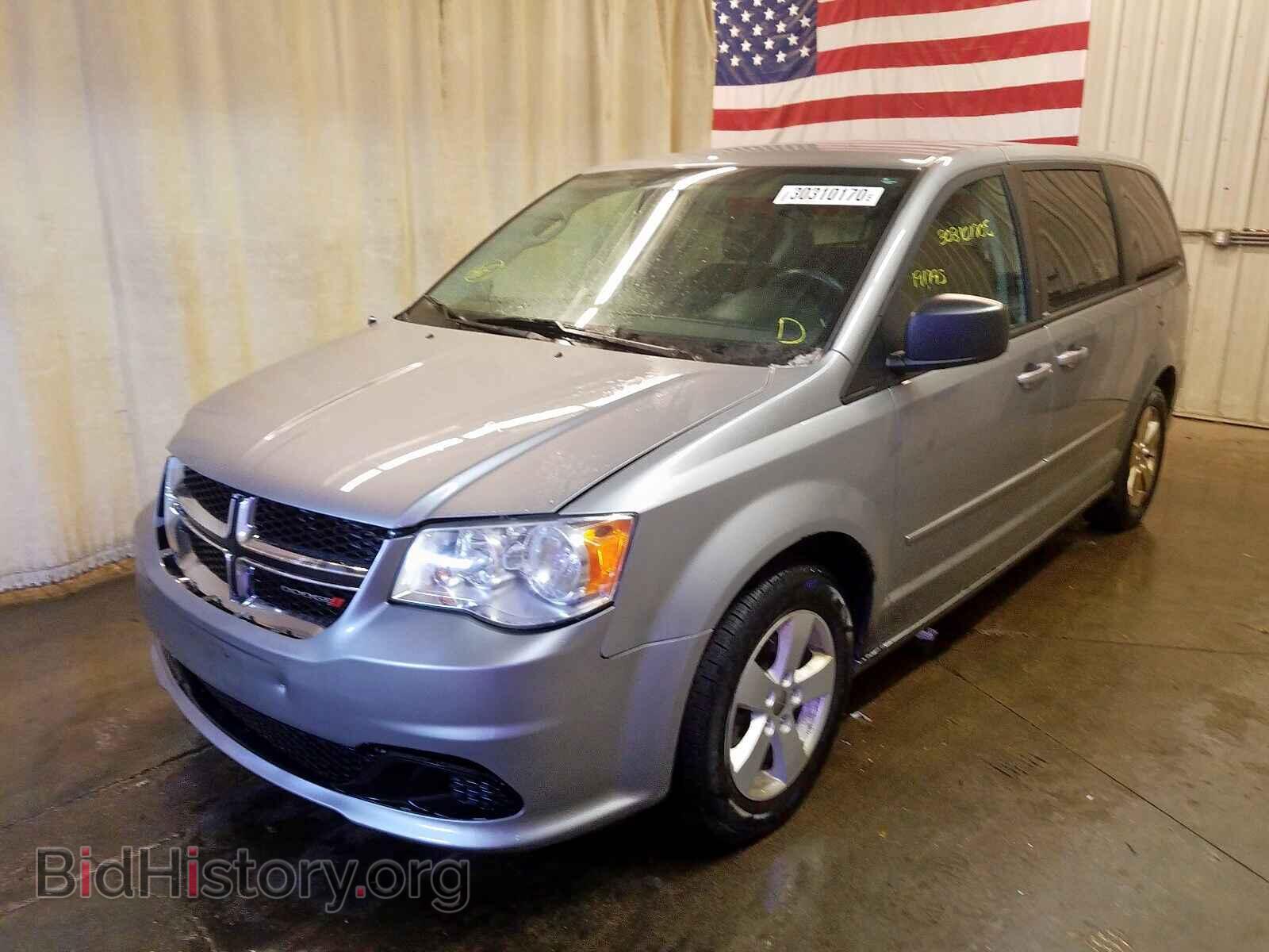 2013 DODGE CARAVAN - VIN: 2C4RDGBG0DR703804 - Фото 2