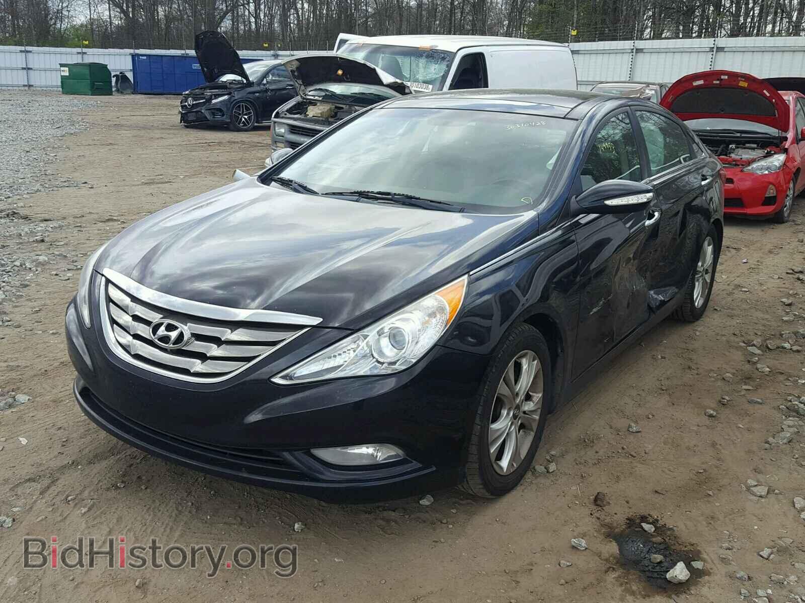 2012 HYUNDAI SONATA - VIN: 5NPEC4AC9CH468958 - Фото 2