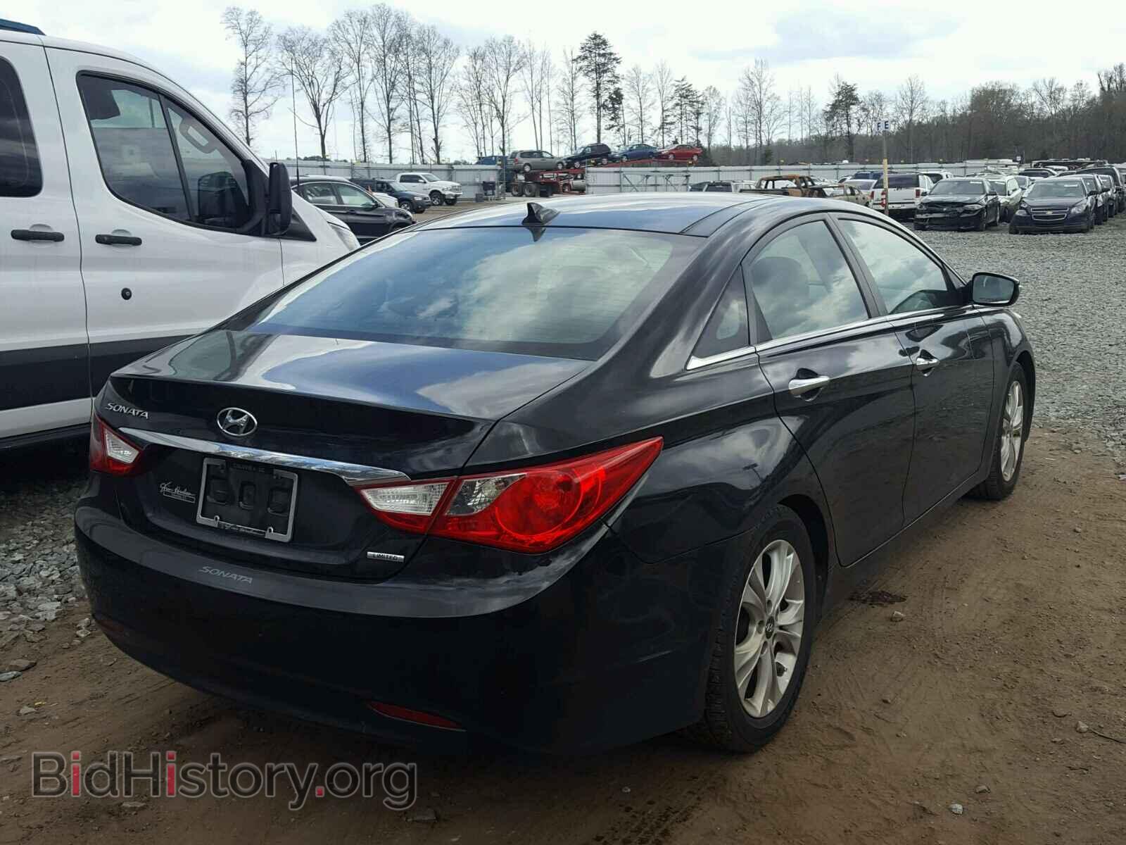 2012 HYUNDAI SONATA - VIN: 5NPEC4AC9CH468958 - Фото 4