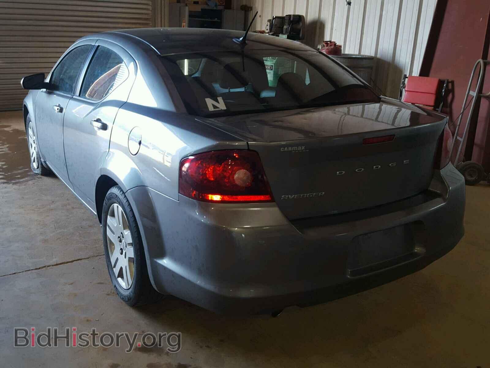 2013 DODGE AVENGER - VIN: 1C3CDZAG0DN760265 - Фото 3