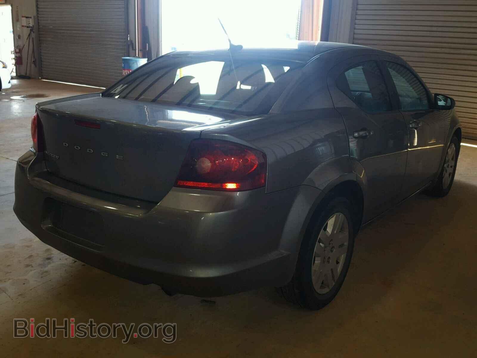 2013 DODGE AVENGER - VIN: 1C3CDZAG0DN760265 - Фото 4