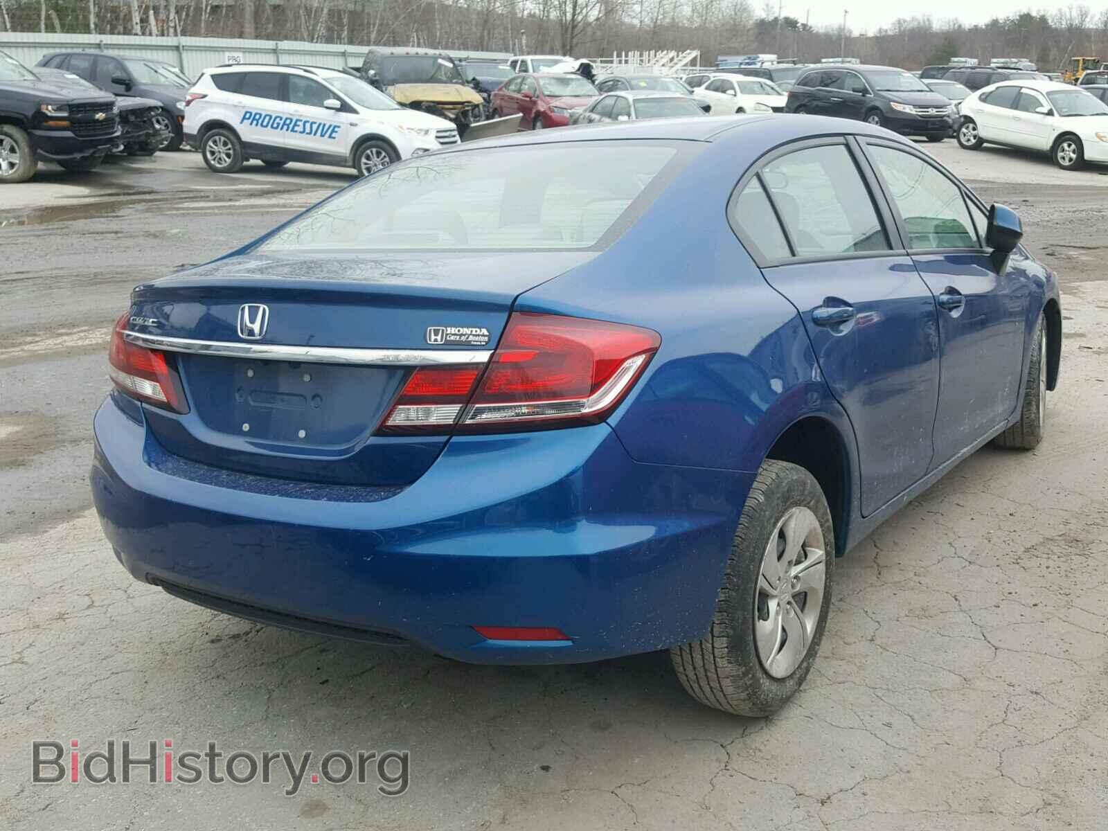 2013 HONDA CIVIC - VIN: 2HGFB2F54DH531143 - Фото 4