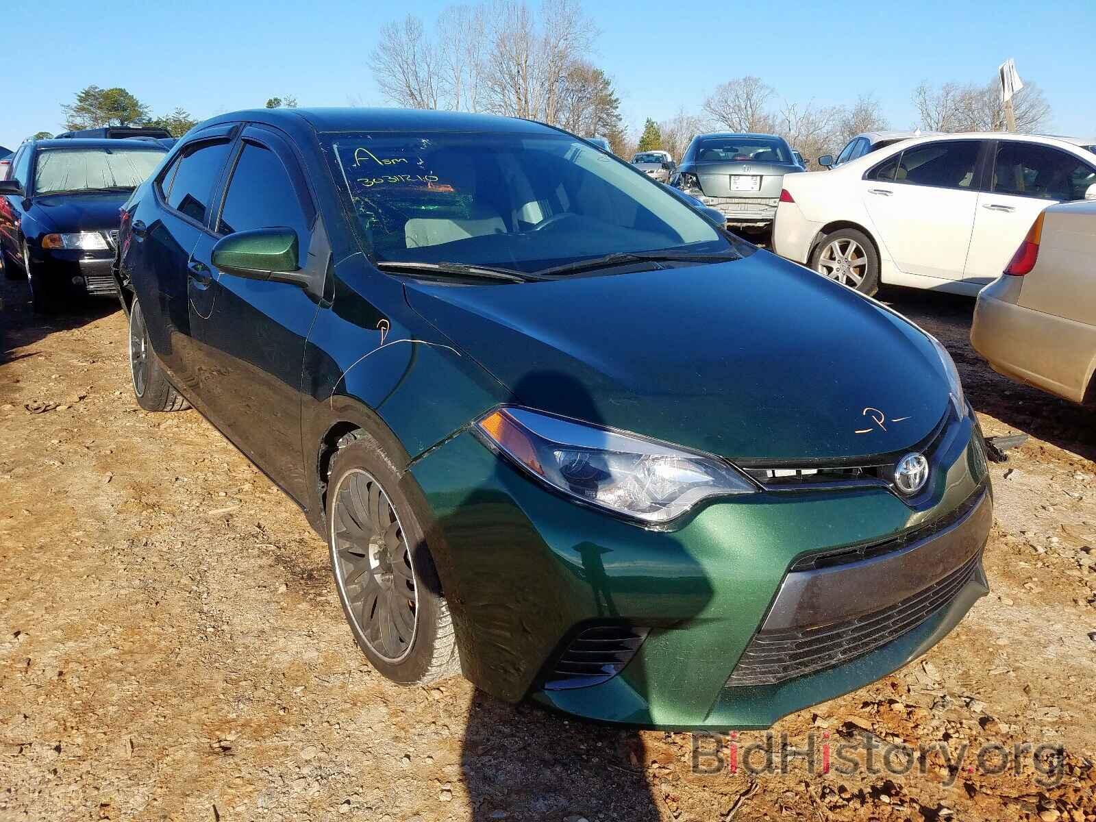 Photo 2T1BURHE3GC556773 - TOYOTA COROLLA 2016