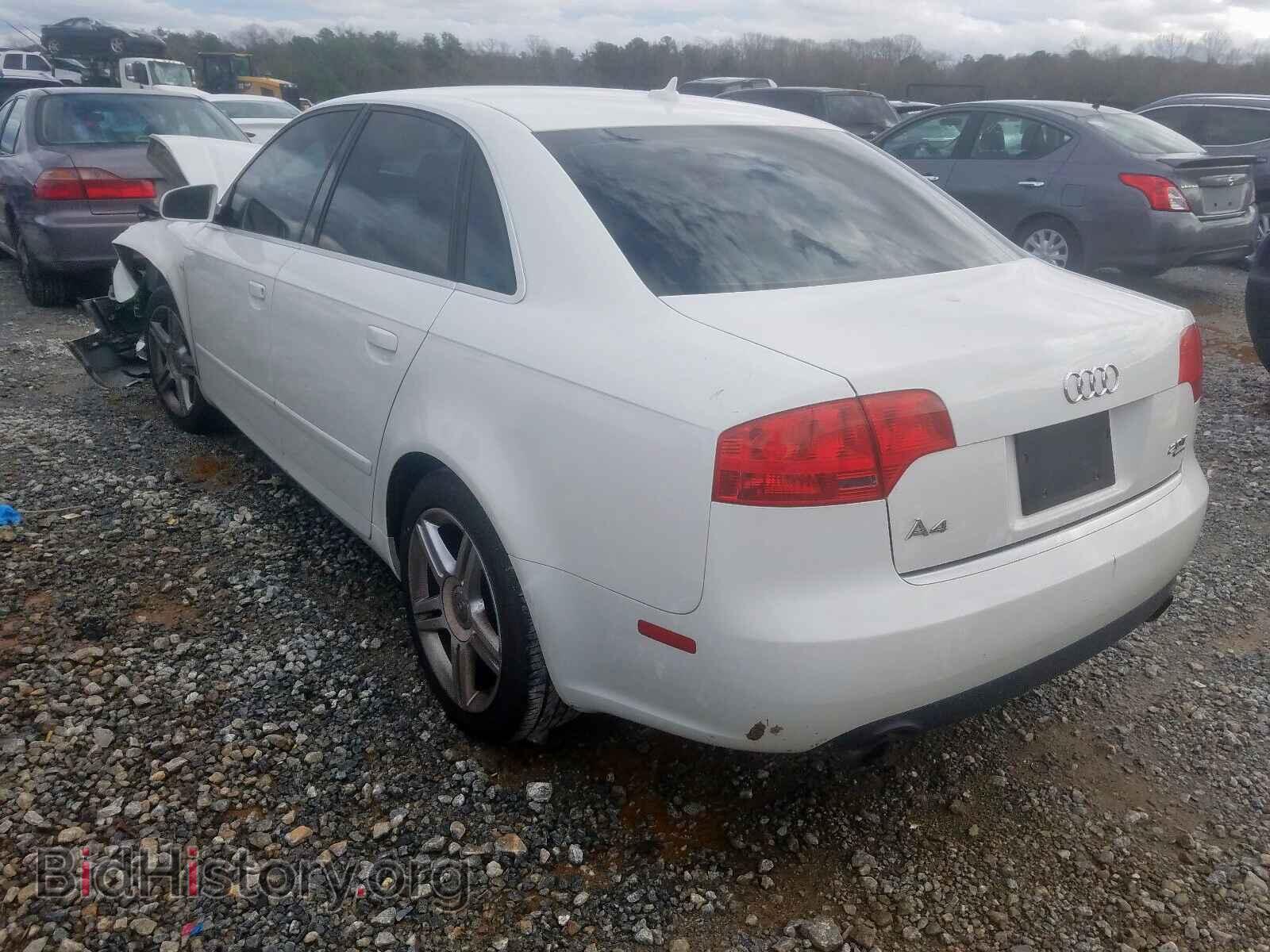 2007 AUDI A4 - VIN: WAUDF78E47A274733 - Фото 3