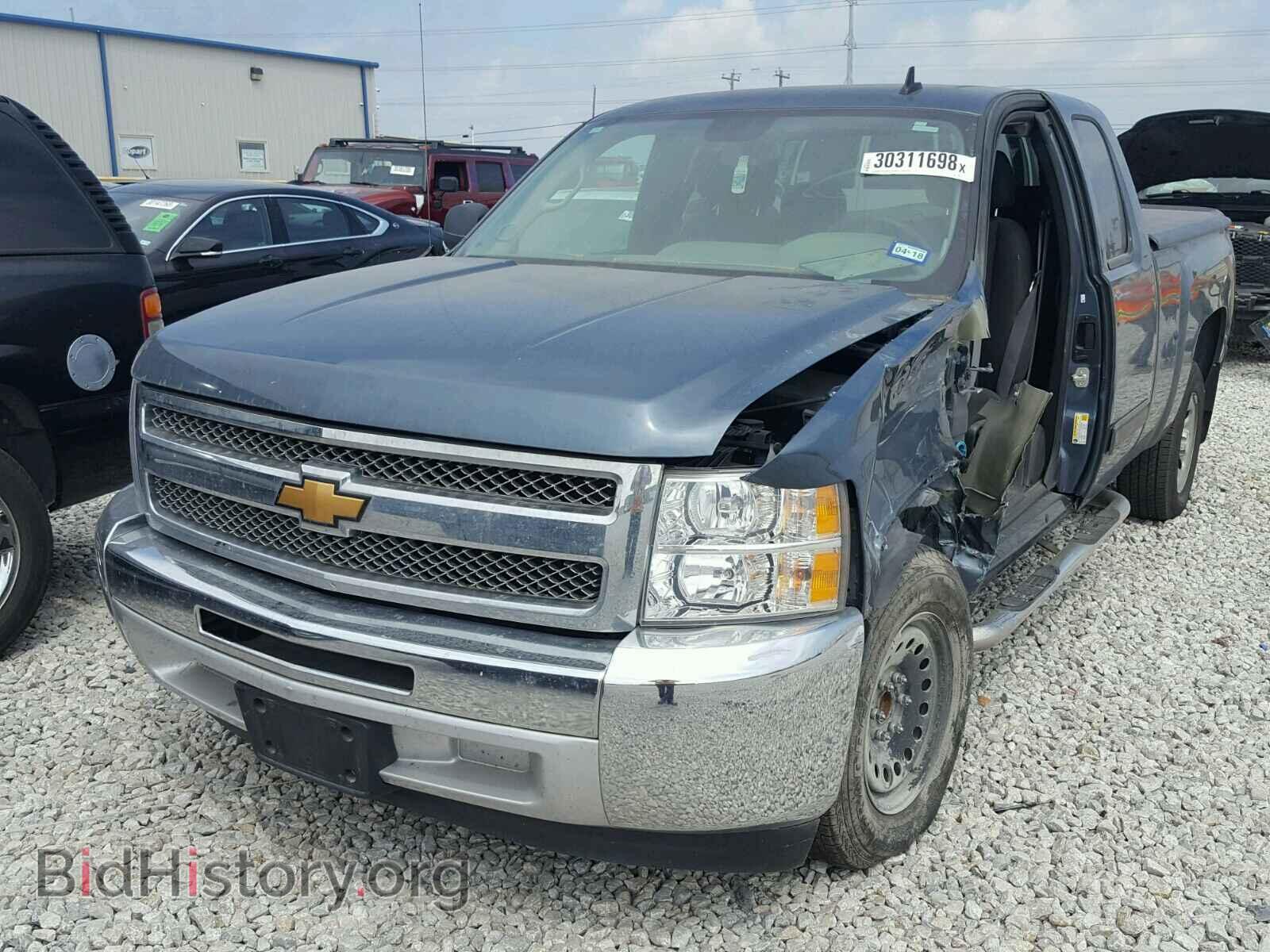 2013 CHEVROLET SILVERADO - VIN: 1GCRCREA9DZ183677 - Фото 2