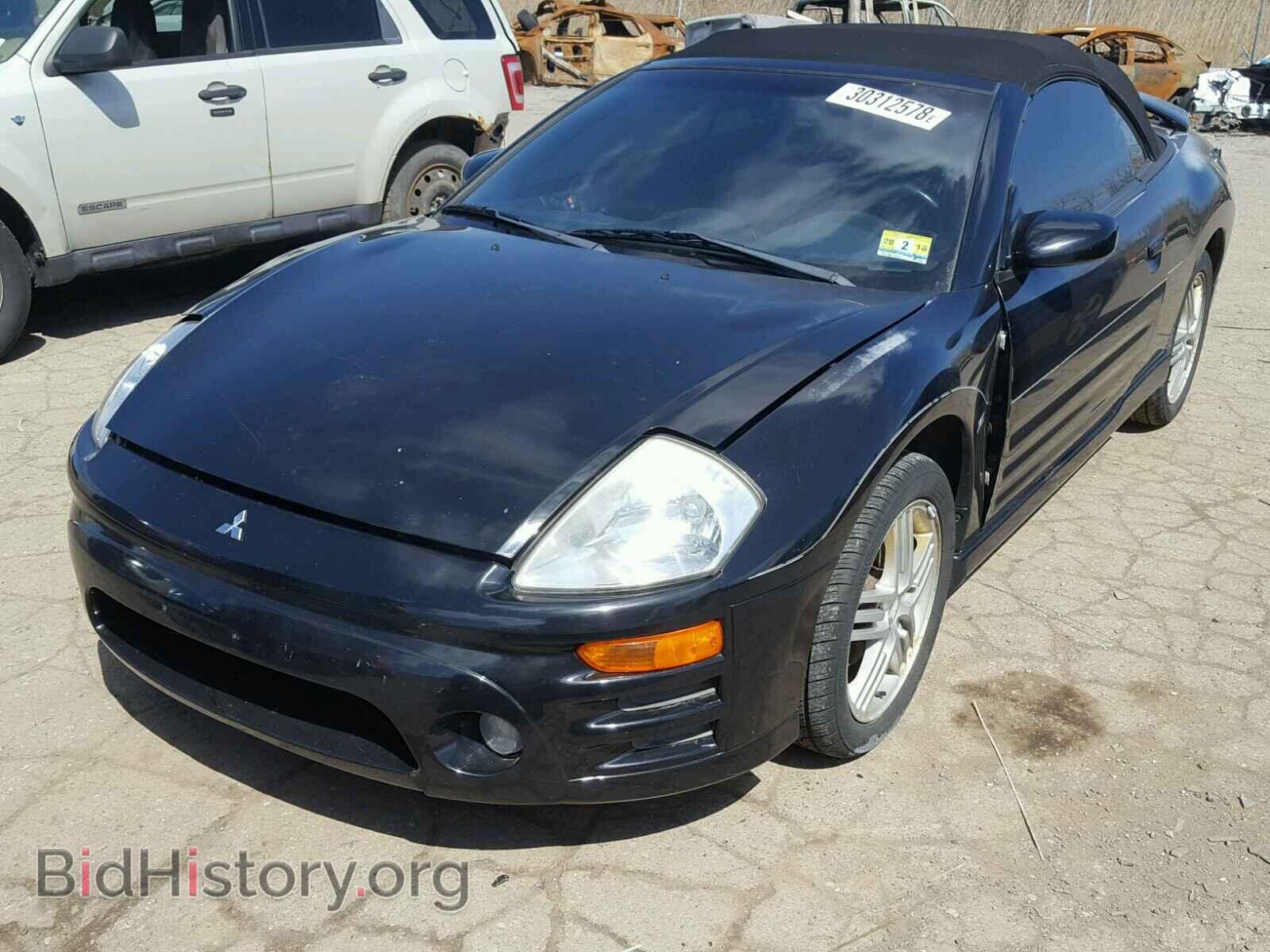 2003 MITSUBISHI ECLIPSE - VIN: 4A3AE75H43E053060 - Photo 2