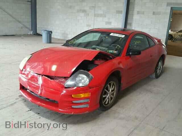 2001 MITSUBISHI ECLIPSE - VIN: 4A3AC44G21E045386 - Фото 2