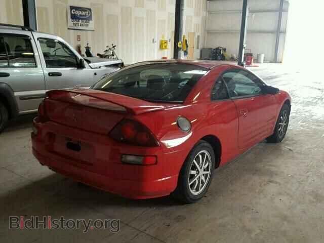 2001 MITSUBISHI ECLIPSE - VIN: 4A3AC44G21E045386 - Фото 4