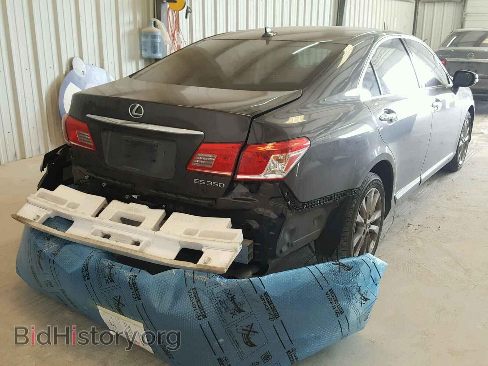 2011 LEXUS ES350 - VIN: JTHBK1EG8B2469647 - Фото 4