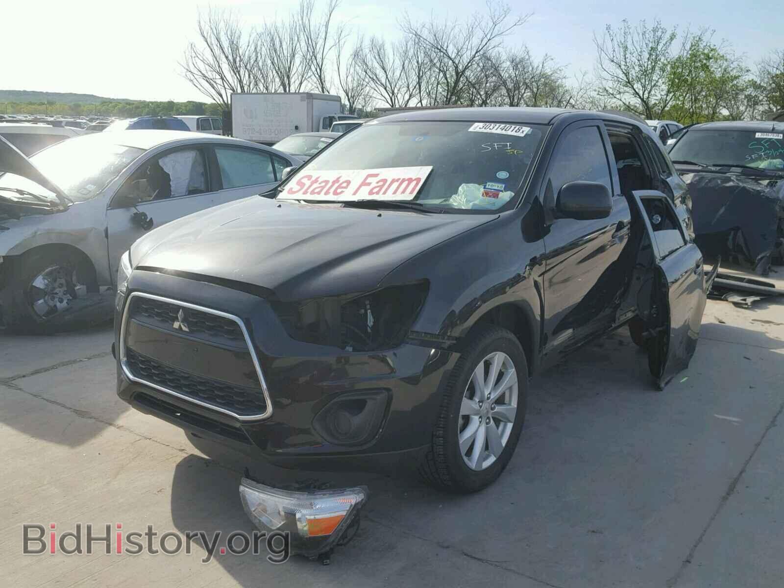 2013 MITSUBISHI OUTLANDER - VIN: 4A4AP3AUXDE001189 - Фото 2