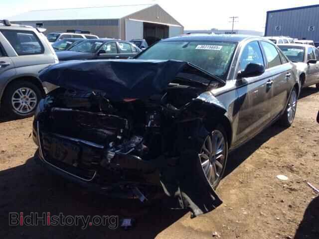 2014 AUDI A6 - VIN: WAUGFAFC7EN160498 - Фото 2