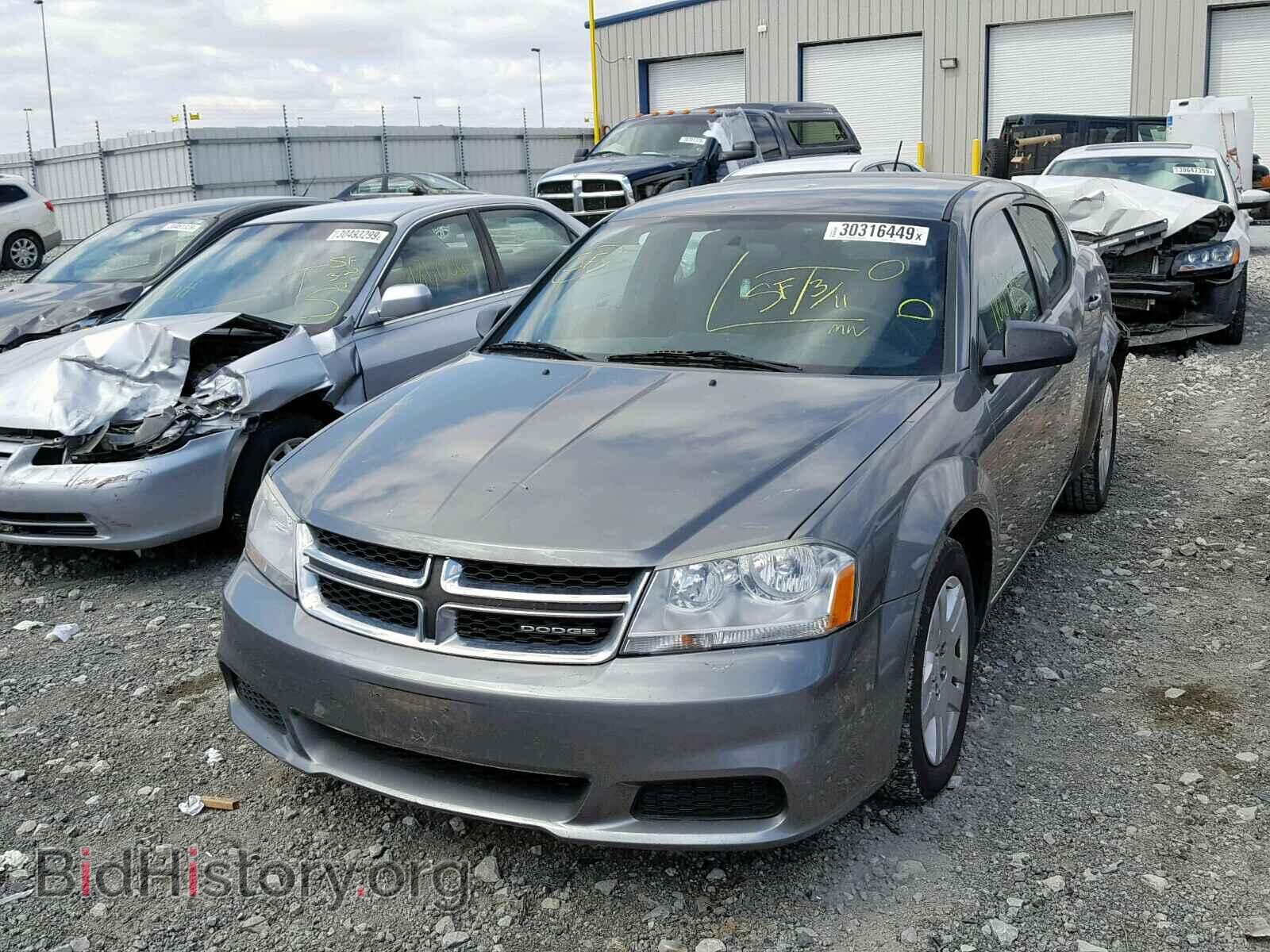 2012 DODGE AVENGER - VIN: 1C3CDZAB5CN165477 - Фото 2