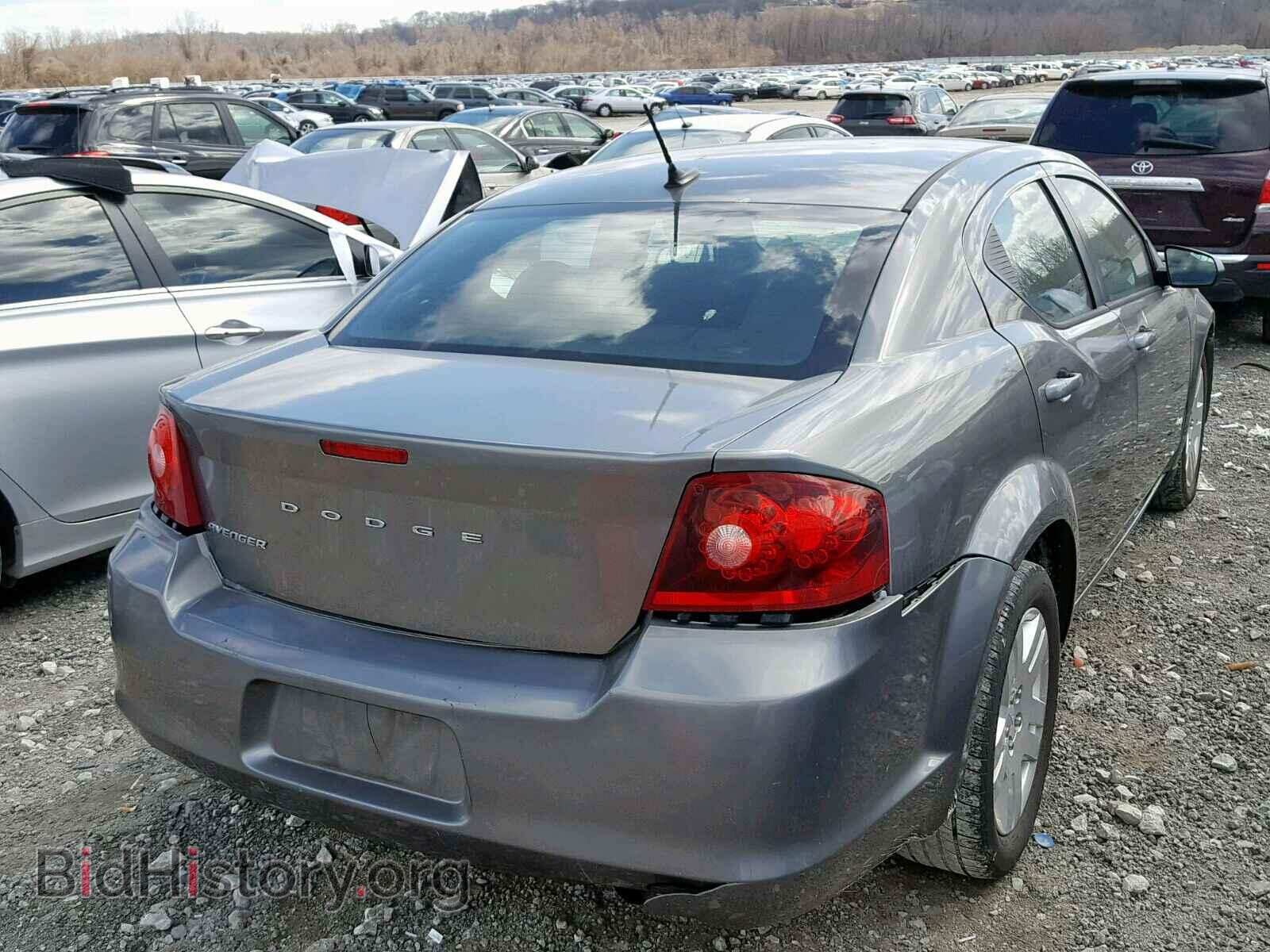 2012 DODGE AVENGER - VIN: 1C3CDZAB5CN165477 - Фото 4