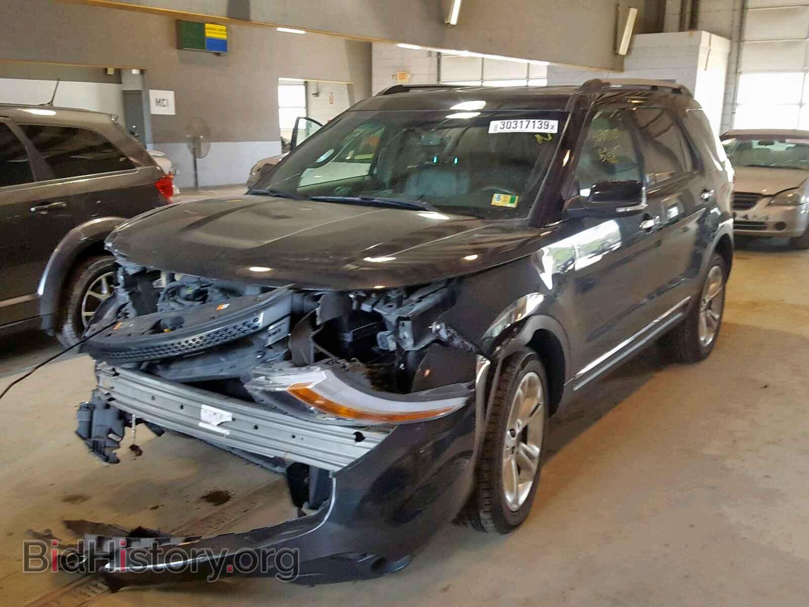 2014 FORD EXPLORER L - VIN: 1FM5K8F80EGB96897 - Фото 2
