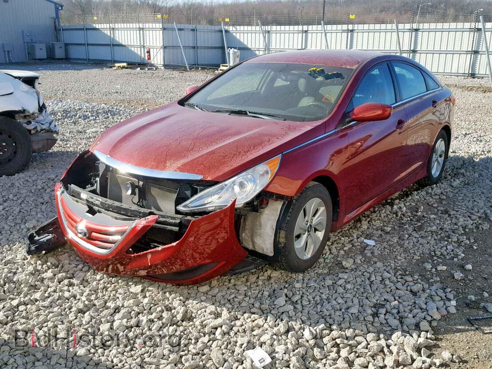2014 HYUNDAI SONATA - VIN: 5NPEB4AC0EH817768 - Photo 2