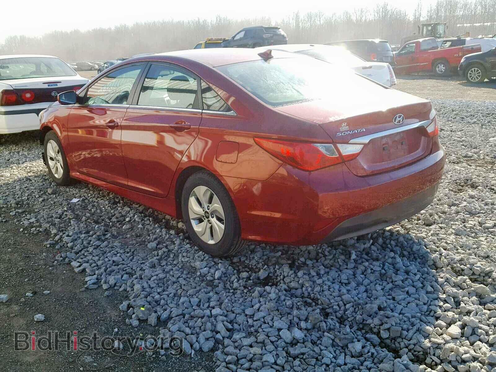2014 HYUNDAI SONATA - VIN: 5NPEB4AC0EH817768 - Photo 3