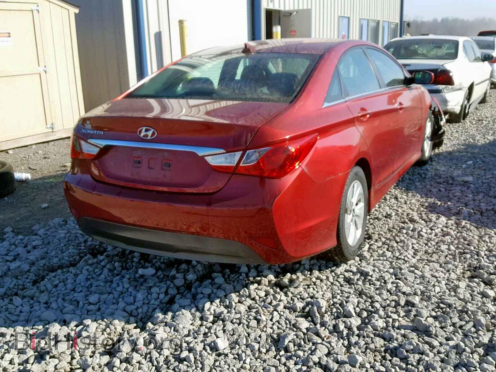 2014 HYUNDAI SONATA - VIN: 5NPEB4AC0EH817768 - Photo 4