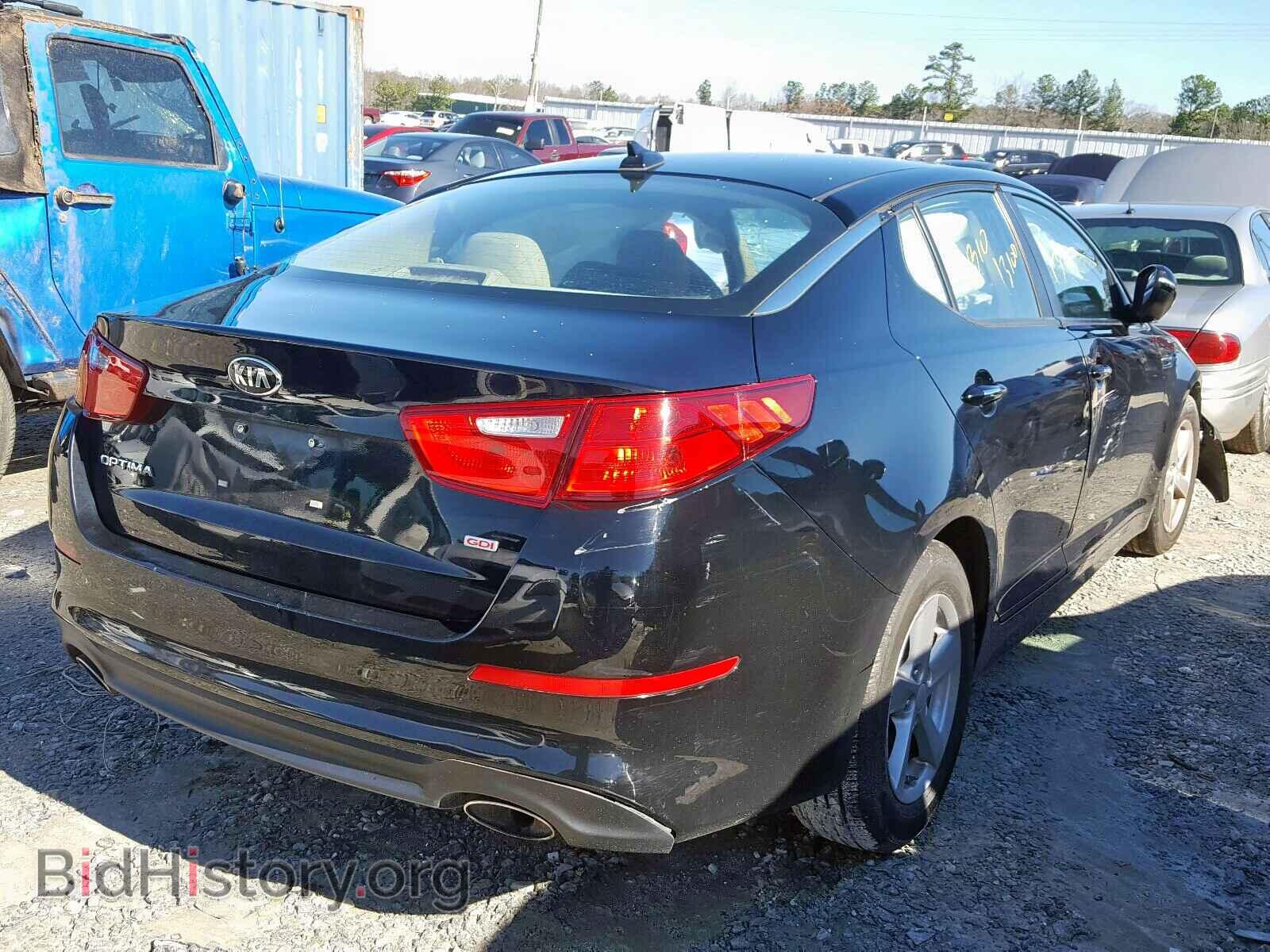 2015 KIA OPTIMA - VIN: 5XXGM4A73FG457172 - Фото 4