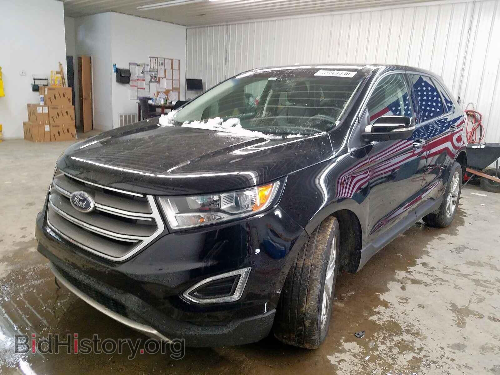 2016 FORD EDGE - VIN: 2FMPK4K96GBC20257 - Фото 2