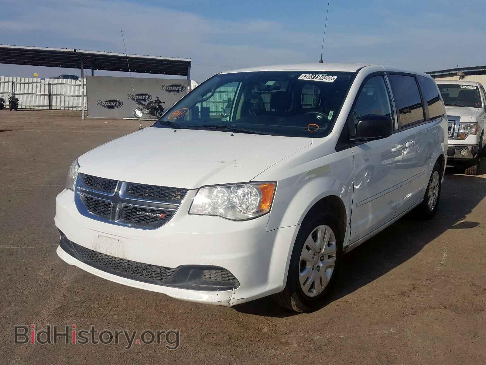2016 DODGE CARAVAN - VIN: 2C4RDGBG6GR377544 - Фото 2