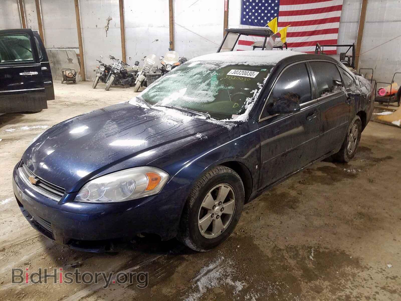 2007 CHEVROLET IMPALA - VIN: 2G1WT58K379333385 - Фото 2