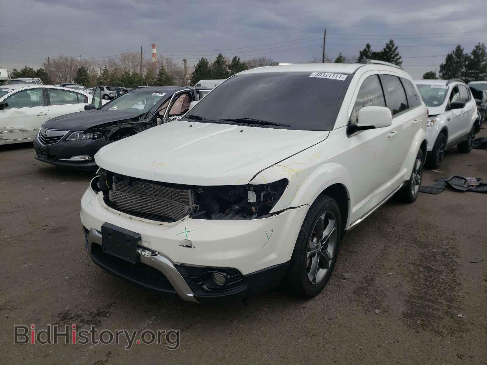 2017 DODGE JOURNEY - VIN: 3C4PDDGG2HT513665 - Фото 2