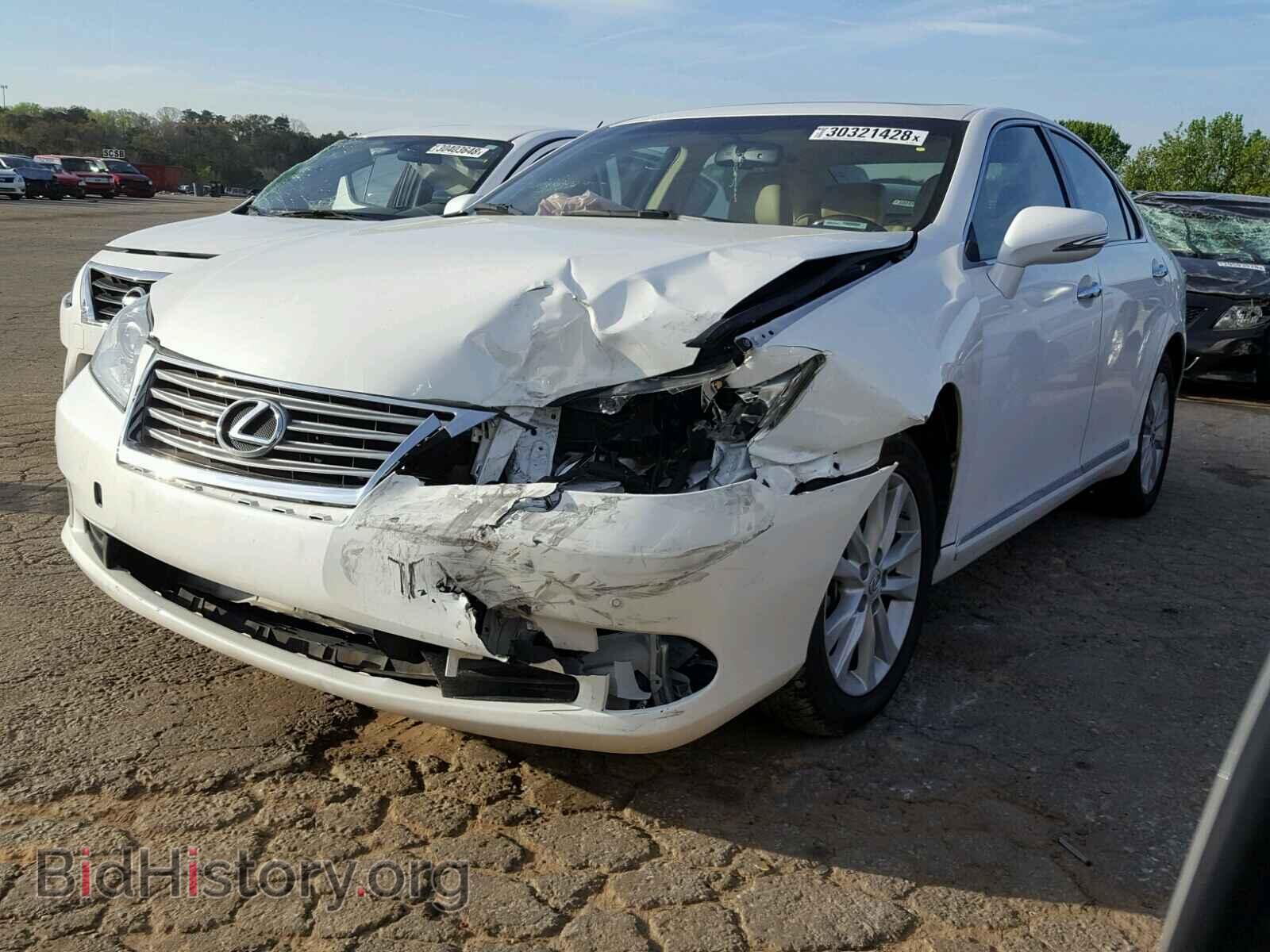 2012 LEXUS ES350 - VIN: JTHBK1EG2C2490222 - Фото 2