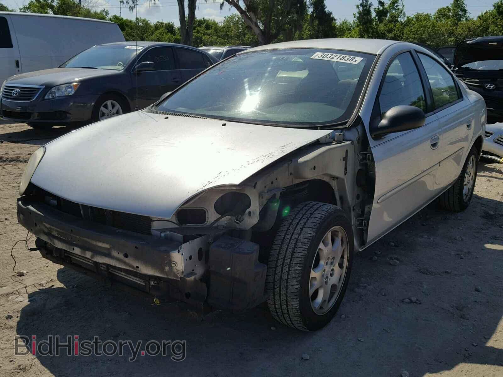 2004 DODGE NEON - VIN: 1B3ES56CX4D596233 - Фото 2