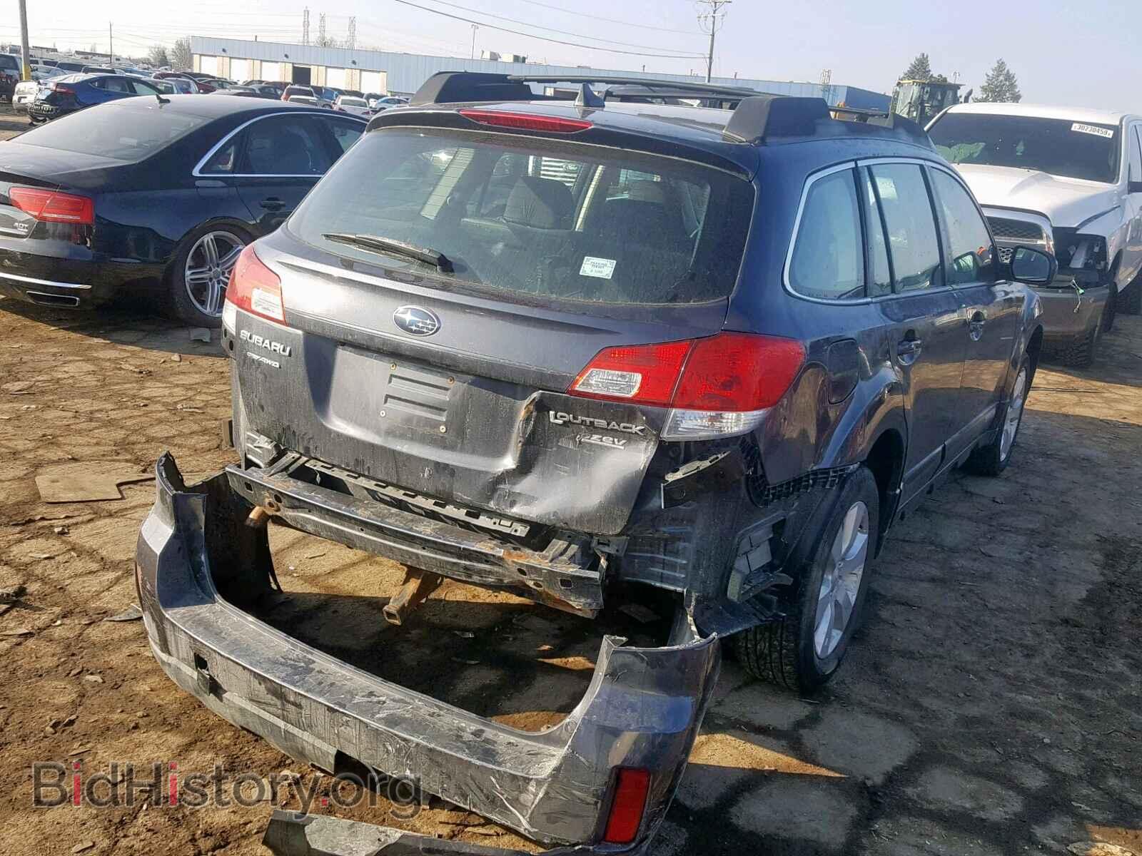 2011 SUBARU OUTBACK 2. - VIN: 4S4BRBLC8B3351607 - Photo 4