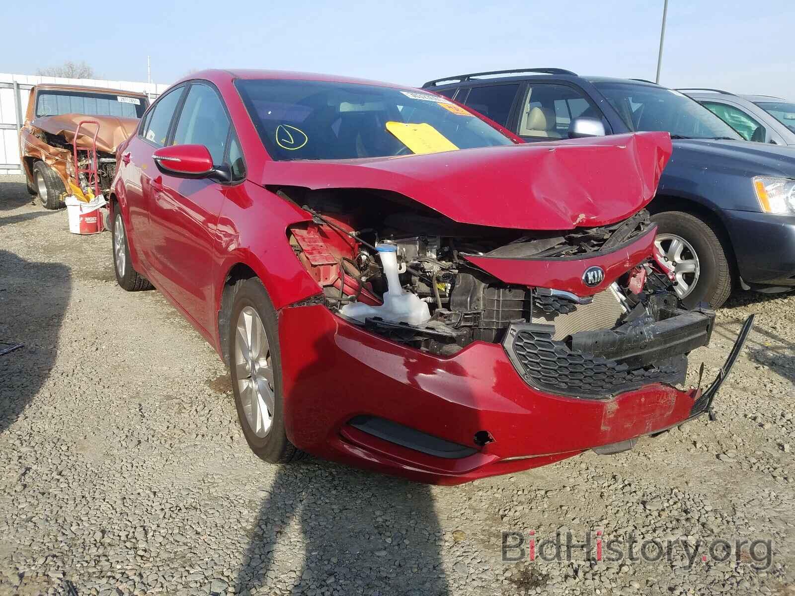 Фотография KNAFX4A6XG5587740 - KIA FORTE 2016