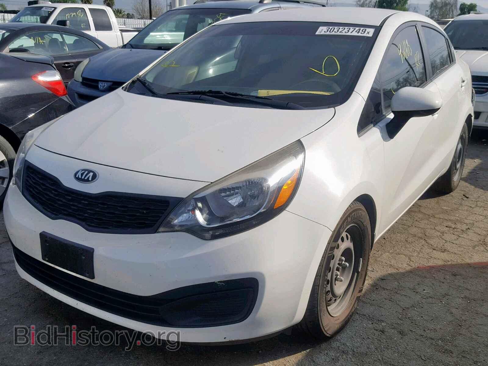 2014 KIA RIO - VIN: KNADM4A35E6364230 - Фото 2