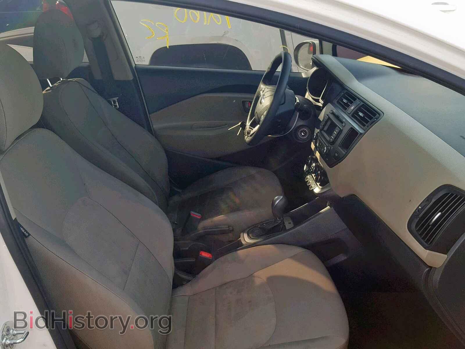 2014 KIA RIO - VIN: KNADM4A35E6364230 - Фото 5