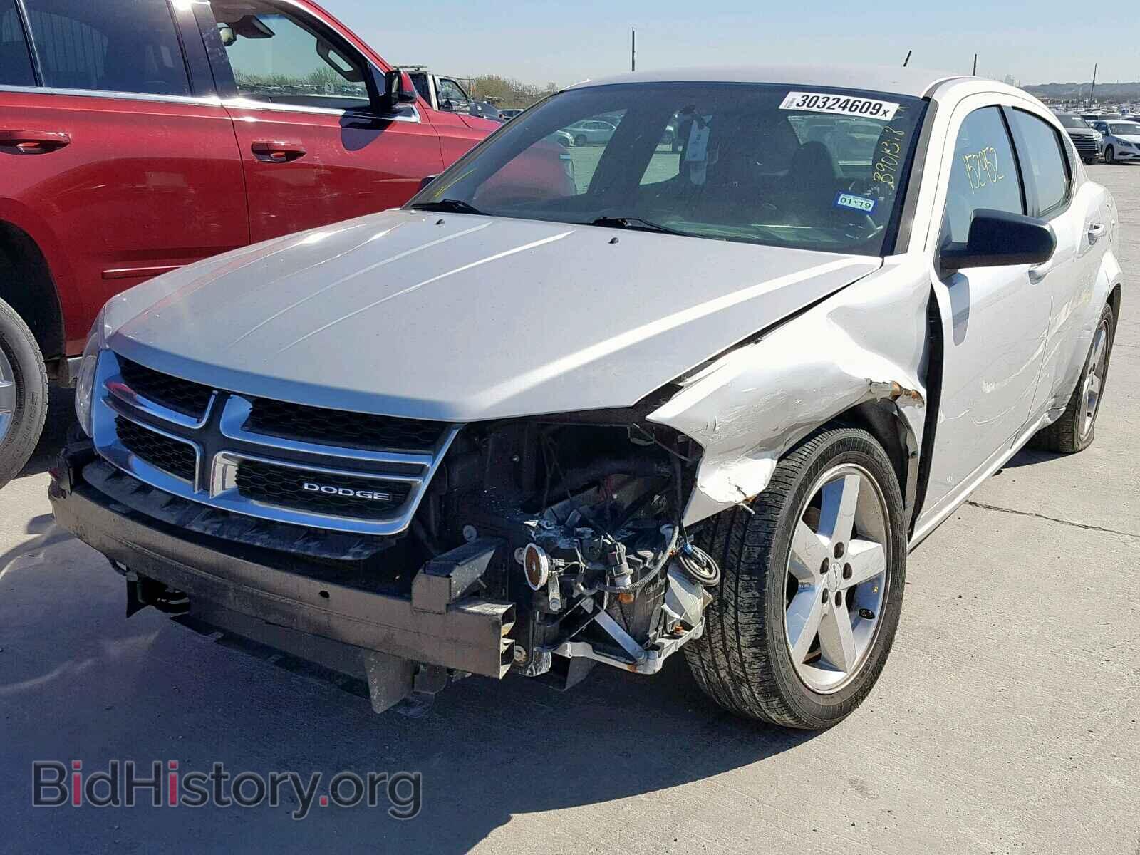 2012 DODGE AVENGER - VIN: 1C3CDZAB5CN154172 - Фото 2