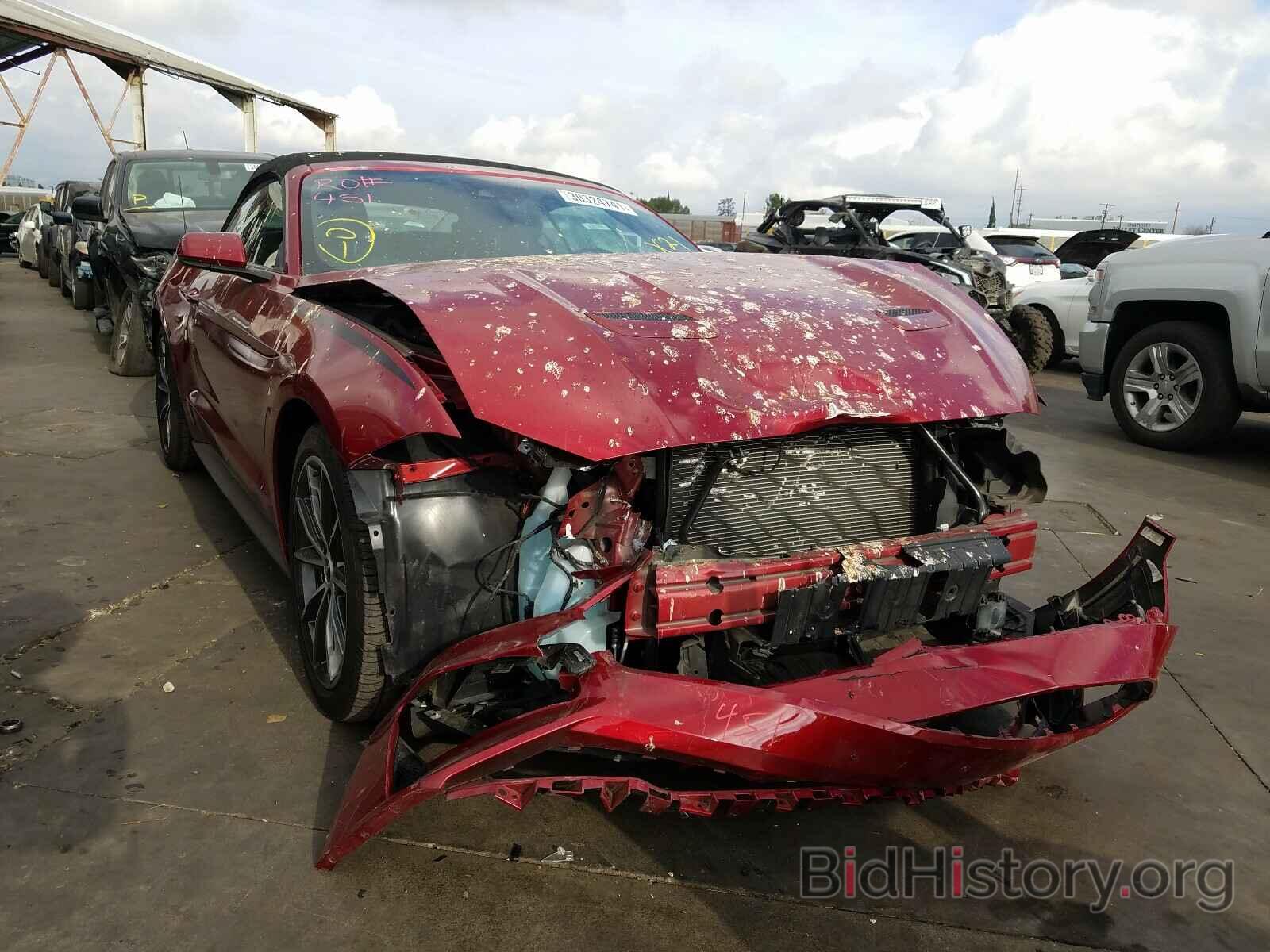Photo 1FATP8UH4K5159882 - FORD MUSTANG 2019