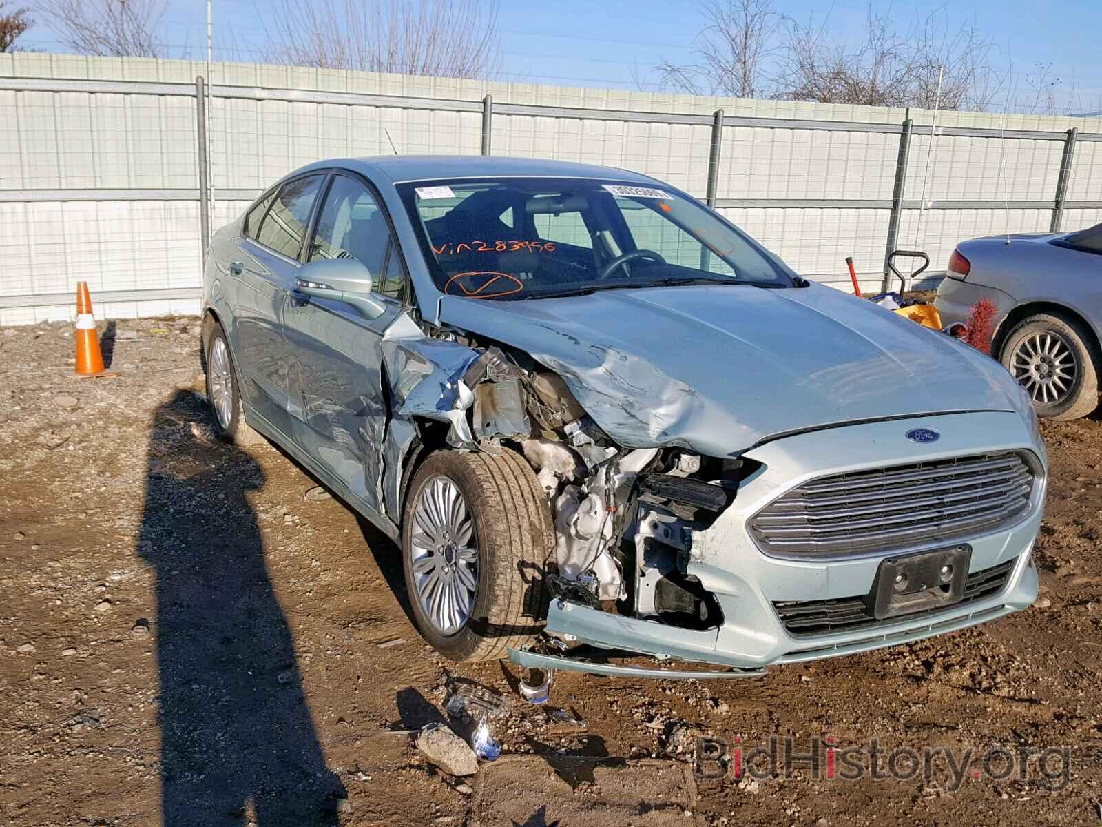 Photo 3FA6P0LU6DR283956 - FORD FUSION SE 2013