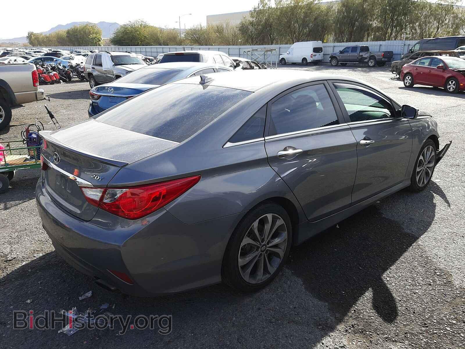 2014 HYUNDAI SONATA - VIN: 5NPEC4AB9EH825694 - Фото 4