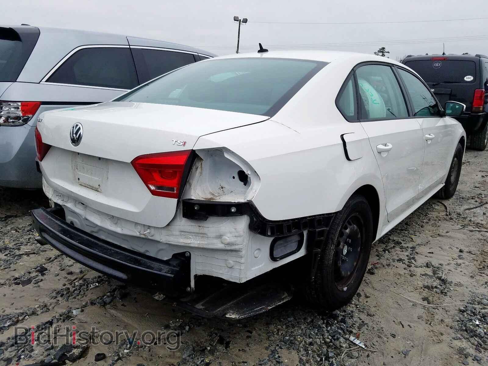 2014 VOLKSWAGEN PASSAT - VIN: 1VWAT7A33EC038533 - Фото 4