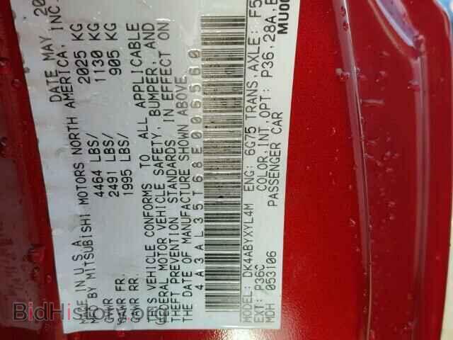 2008 MITSUBISHI ECLIPSE - VIN: 4A3AL35T68E006560 - Photo 10