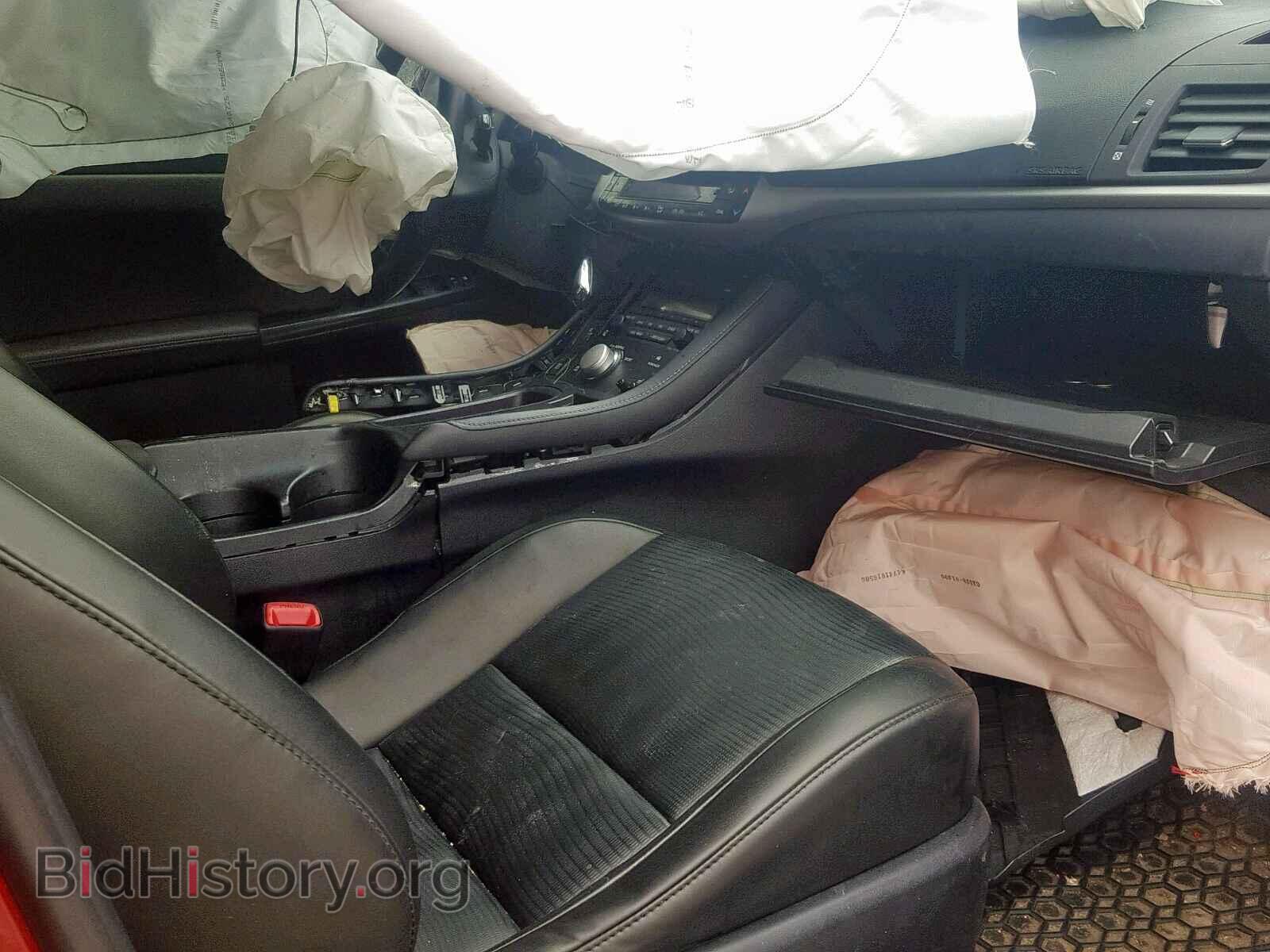 2012 LEXUS CT 200 - VIN: JTHKD5BH8C2072956 - Фото 5