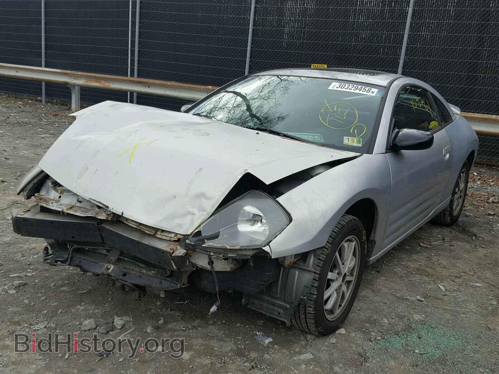 2001 MITSUBISHI ECLIPSE - VIN: 4A3AC44G91E195205 - Фото 2