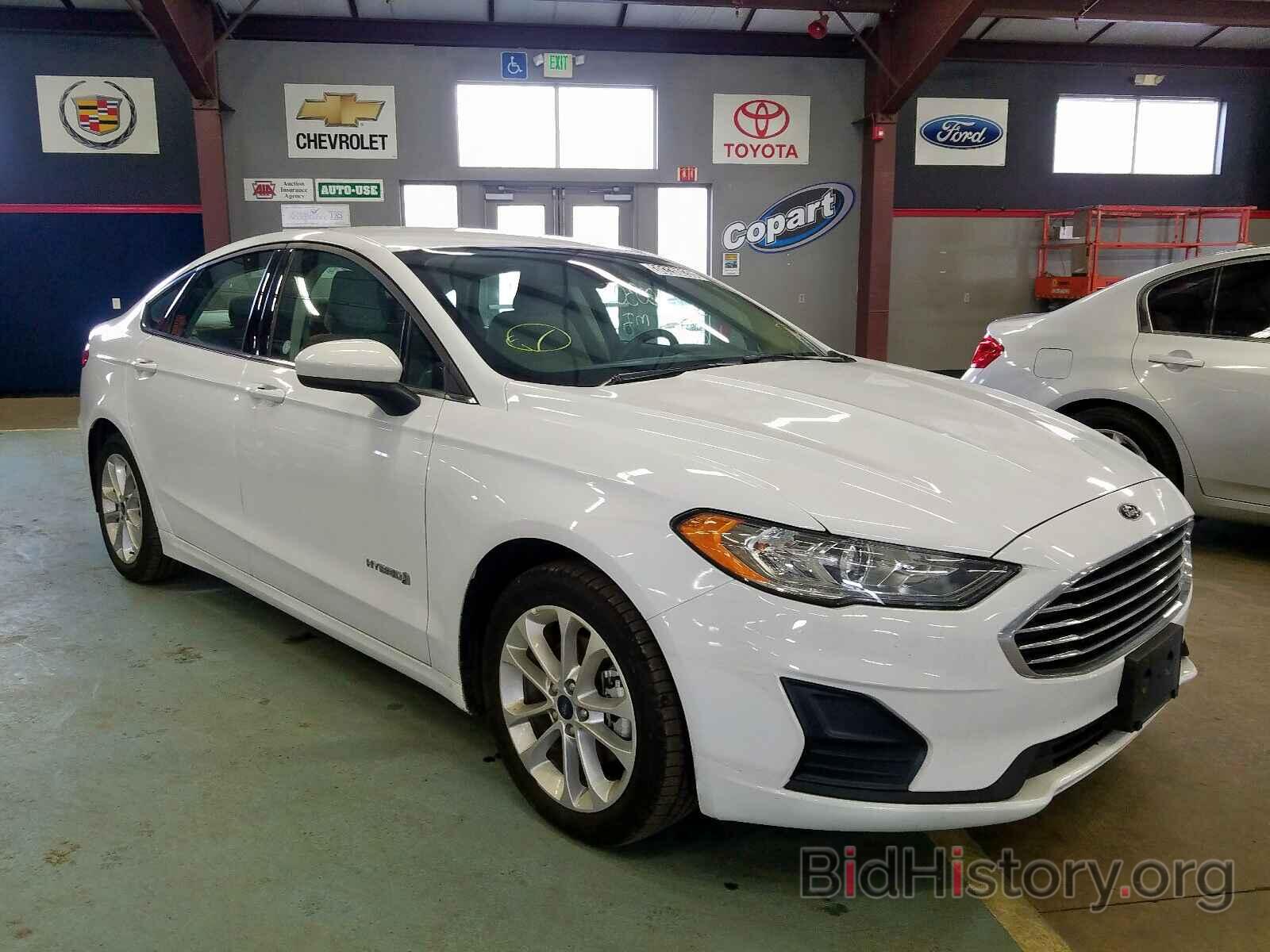 Photo 3FA6P0LU0KR205914 - FORD FUSION SE 2019