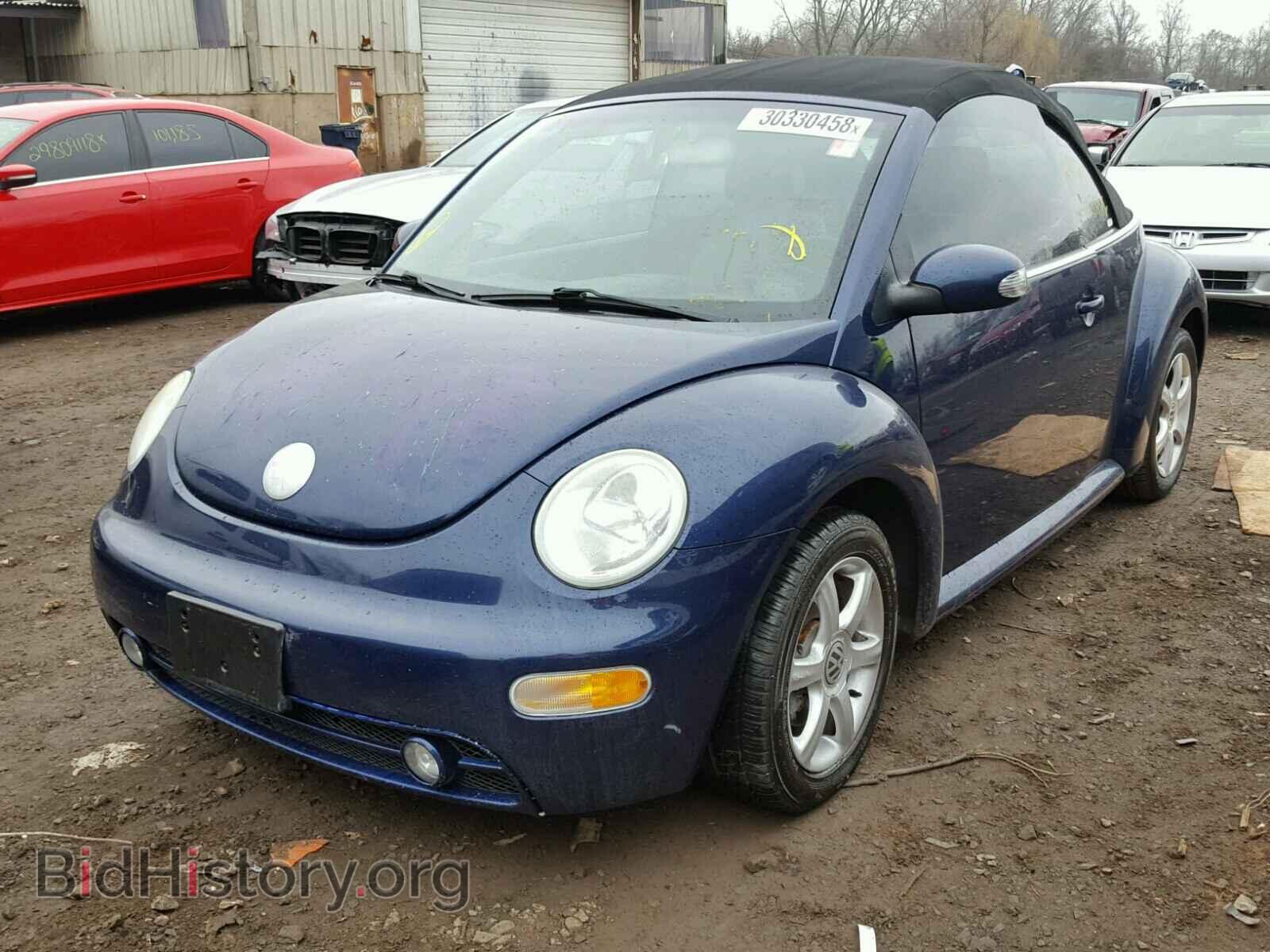 2004 VOLKSWAGEN BEETLE - VIN: 3VWCD21Y74M303732 - Фото 2