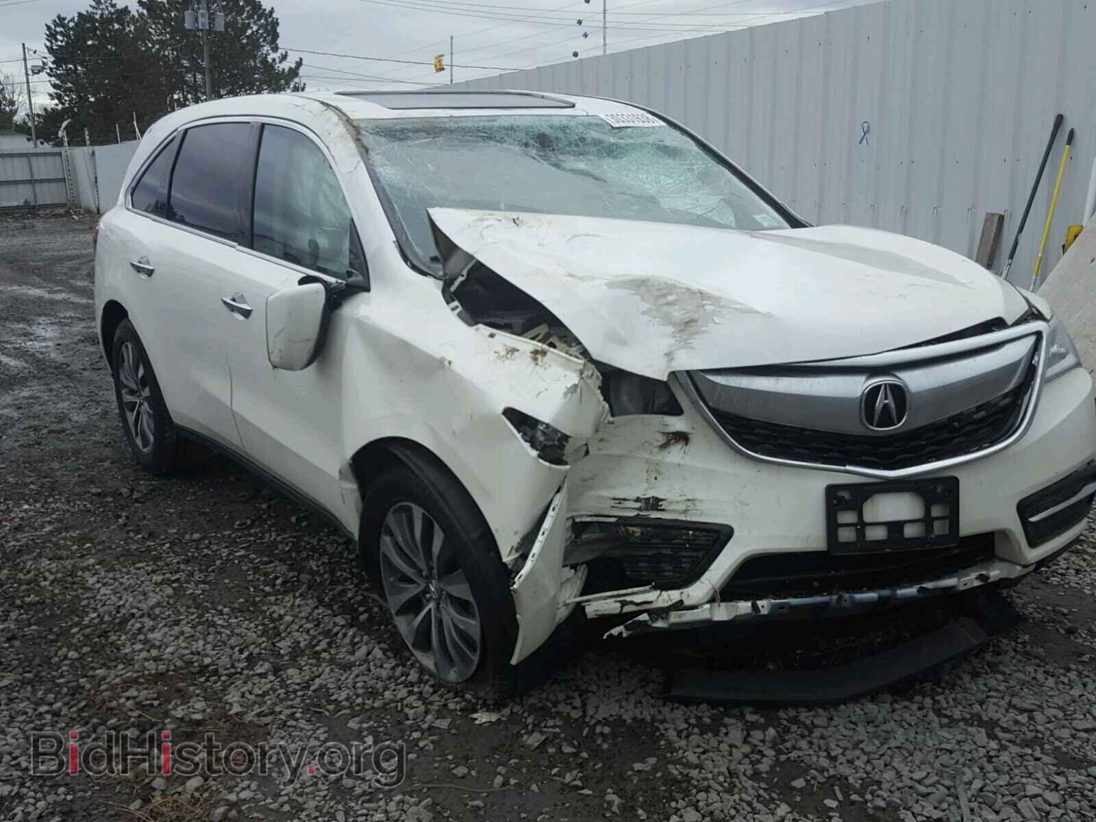 Фотография 5FRYD4H40EB010976 - ACURA MDX 2014