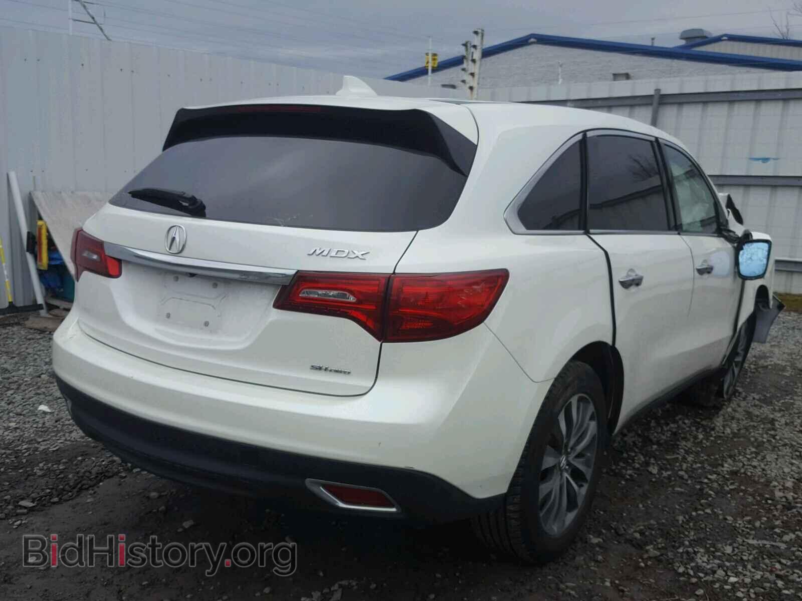 2014 ACURA MDX - VIN: 5FRYD4H40EB010976 - Photo 4